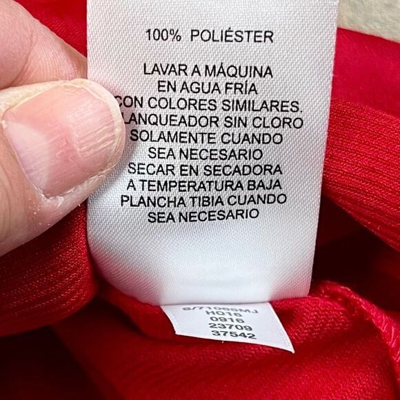 New! NWT Maison Jules V-neck Printed Flutter Dress Medium - Picture 11 of 13